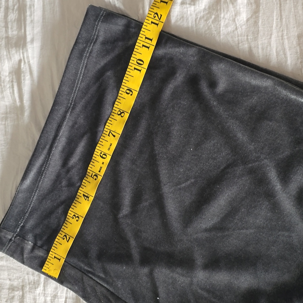 Tteasures&Bond, Charcoal Velvet Pants, Sz M NWT - Picture 4 of 8